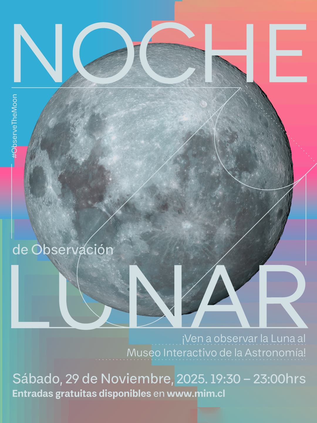 Se viene una nueva Noche Lunar en el Museo Interactivo de la Astronomía