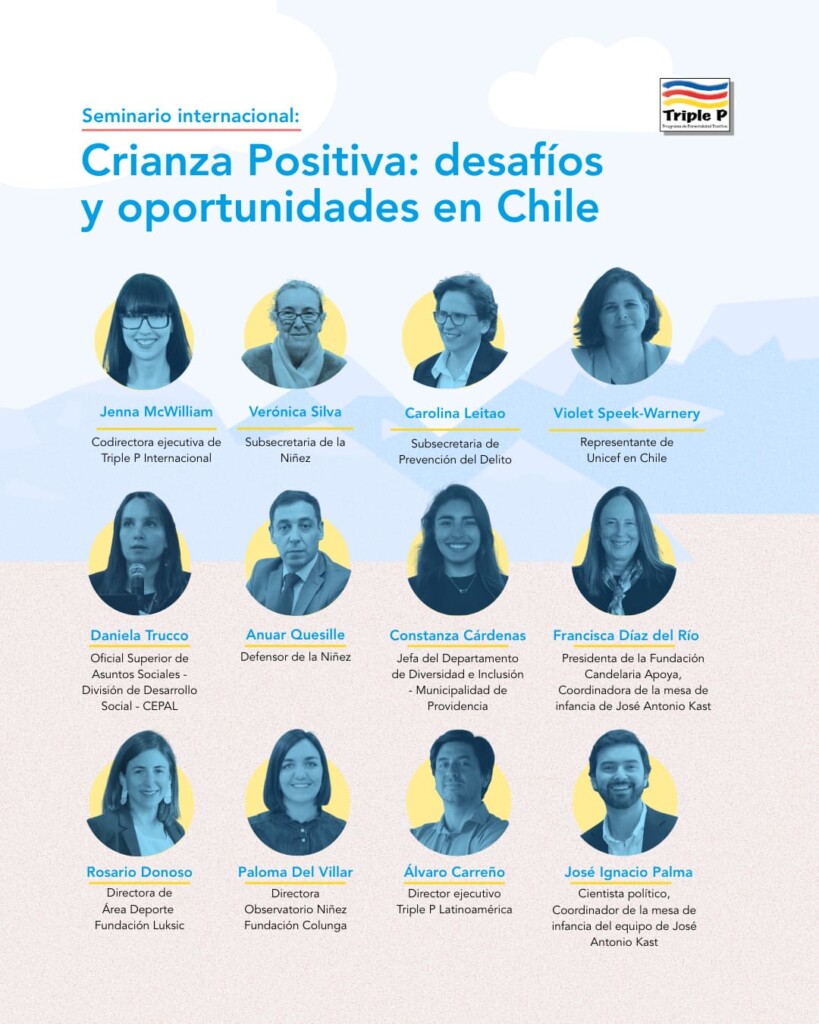 Seminario Internacional de Crianza Positiva abordará desafíos y oportunidades para la infancia en Chile
