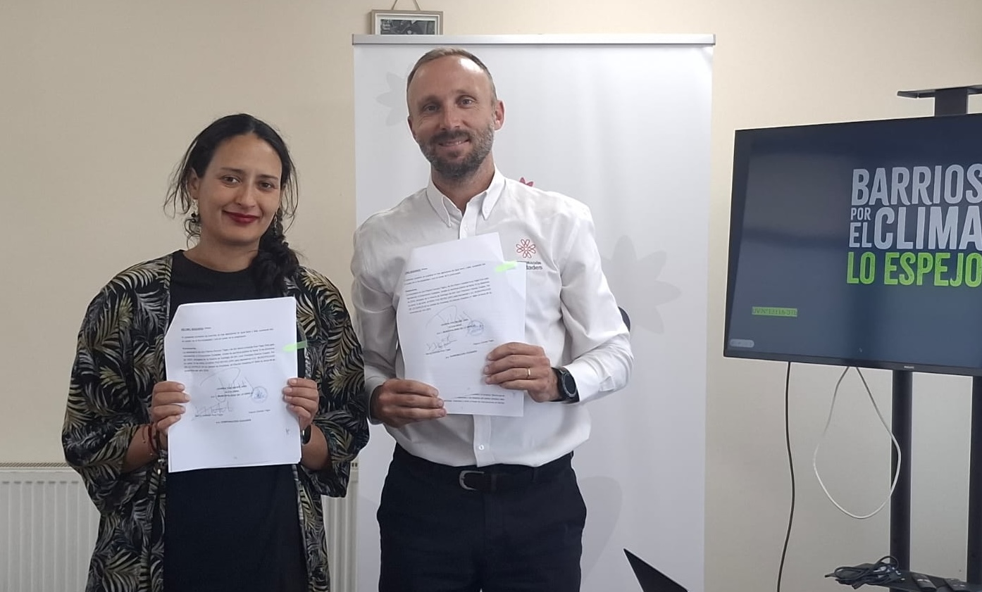 Lo Espejo y Corporación Ciudades firman alianza para fortalecer la estrategia comunal sobre cambio climático