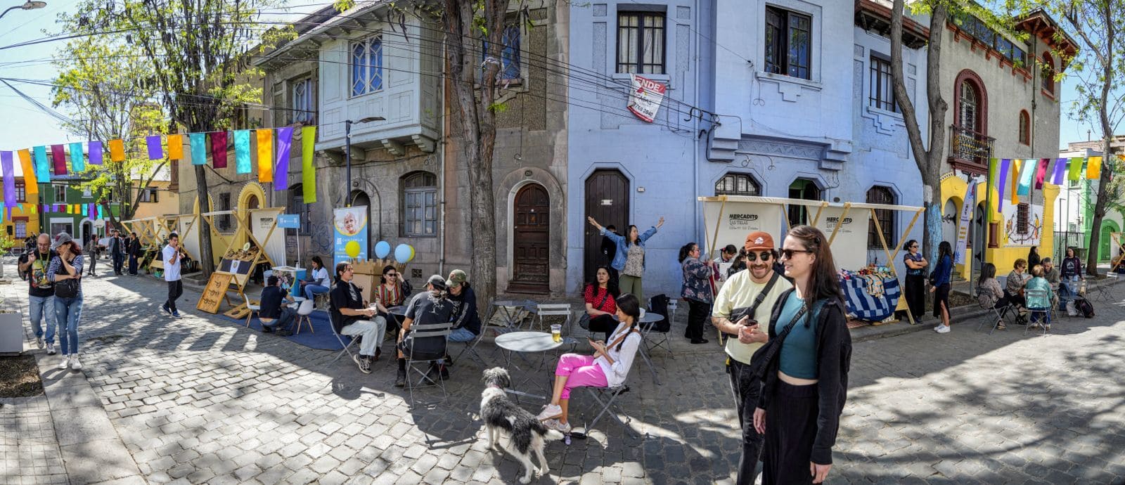 Mercadito Las Telas regresa a Independencia con música indie, gastronomía local y más de 20 expositores