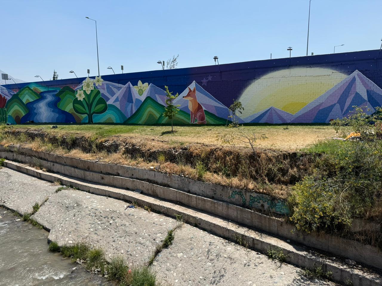 Lo Barnechea inaugura mural a cielo abierto que transforma un barrio y fortalece la identidad local