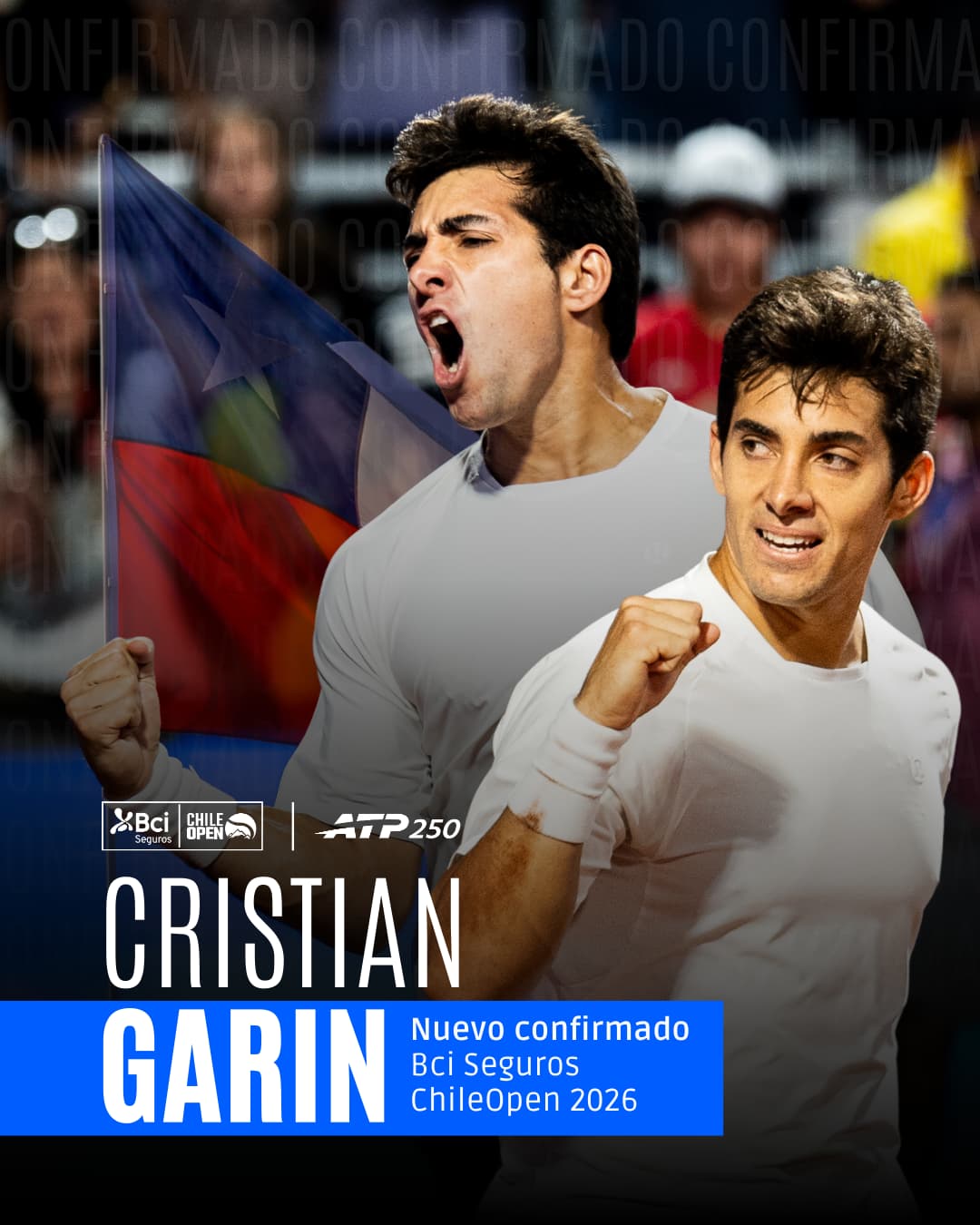 Comienza a tomar forma el cuadro principal del Chile Open 2026 