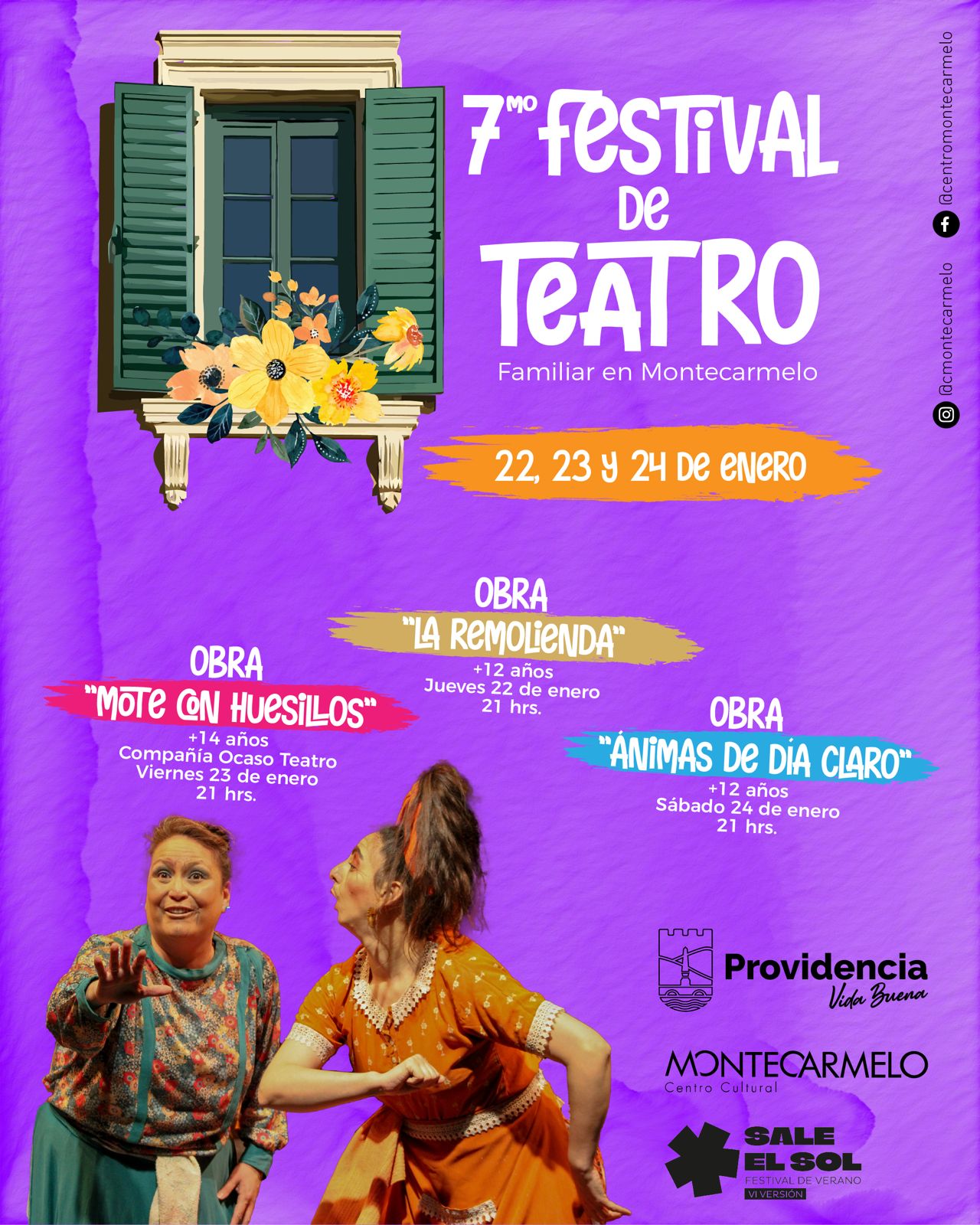 Providencia celebra el VII Festival de Teatro Familiar en el Centro Cultural Montecarmelo