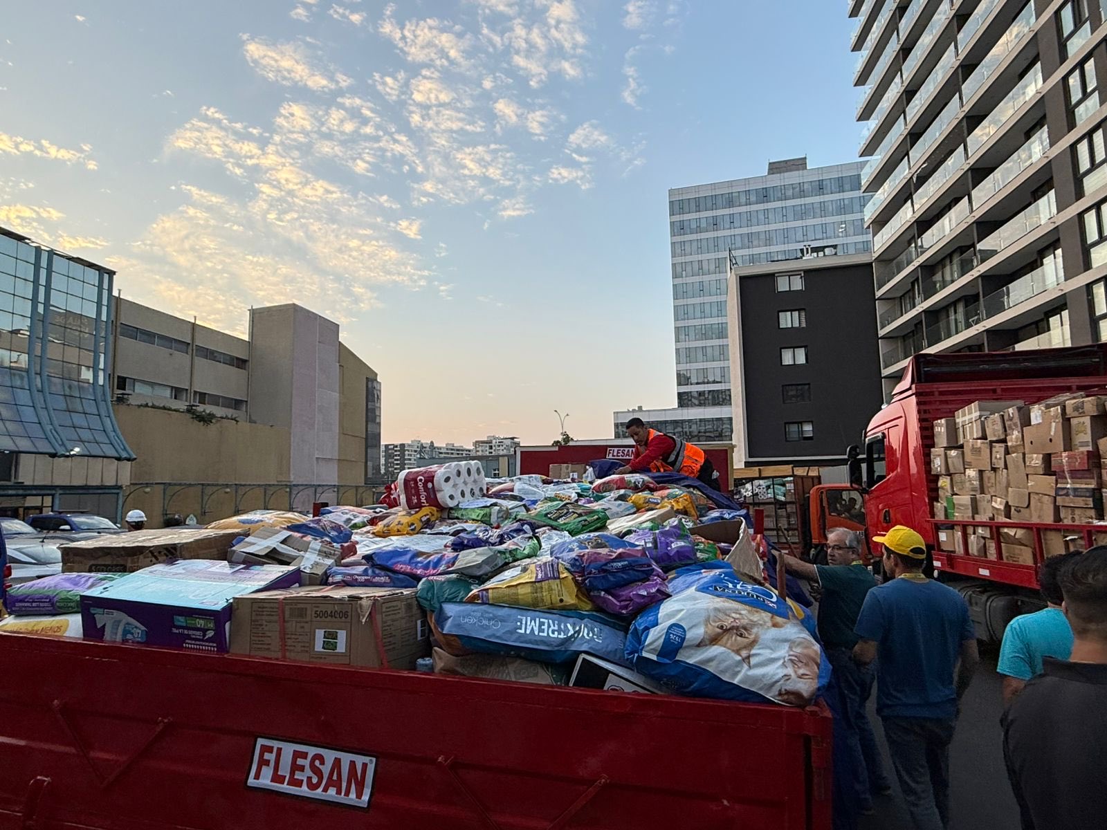 Ñuñoa y Flesan apoyan solidariamente a las familias del sur de Chile
