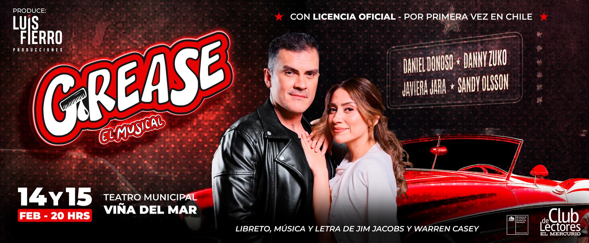 Este San Valentín se vive con Grease: El musical que transforma Viña del Mar en la cita perfecta para celebrar el amor