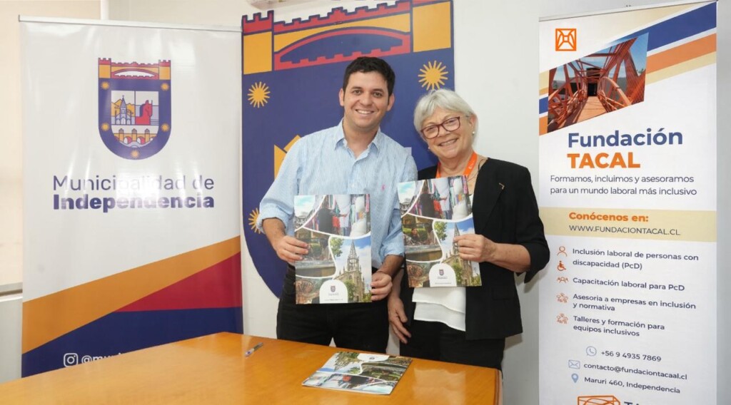 Independencia firma convenio con Fundación Tacal para fortalecer la inclusión laboral