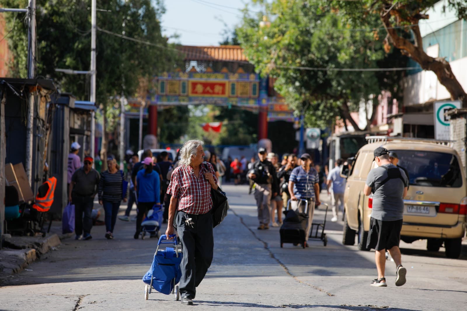 Avanza la tercera etapa de recuperación del barrio Meiggs con nuevos pórticos y accesos controlados