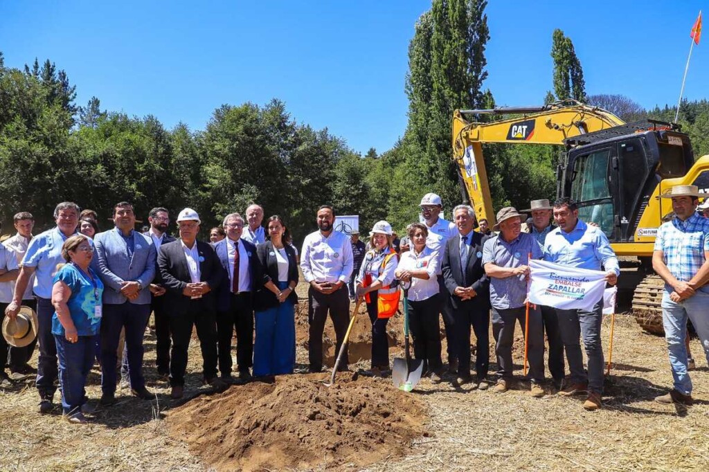 Gobierno inicia construcción del embalse Zapallar para asegurar riego y agua potable en la región de Ñuble
