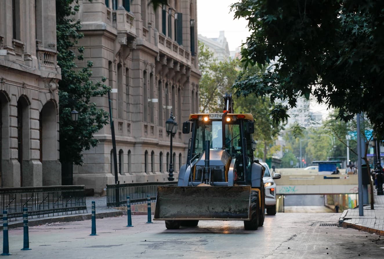 Comienzan las obras para habilitar el Eje Bandera como paseo semipeatonal y para el tránsito de buses