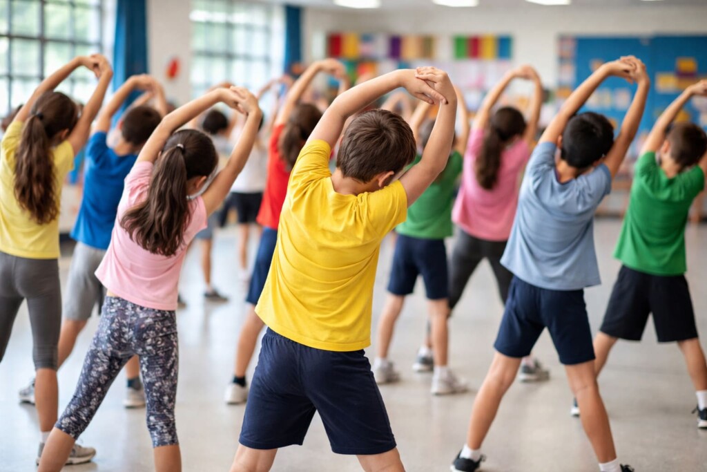 Pausas activas en el aula: la estrategia clave para cumplir los 60 minutos diarios de actividad física en los colegios