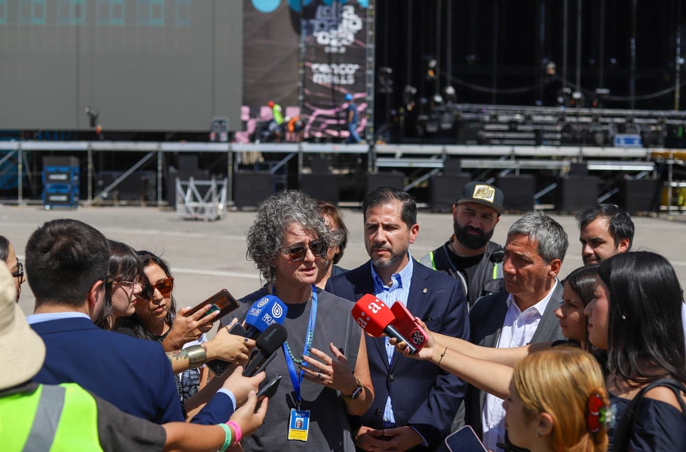 Inspección final confirma condiciones de seguridad para Lollapalooza en Parque O’Higgins