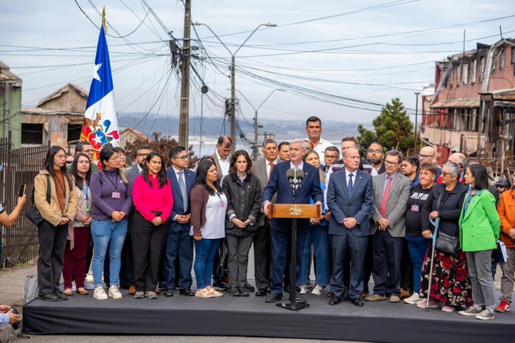 Presidente José Antonio Kast anuncia Plan Nacional de Reconstrucción tras incendios en Ñuble y Biobío