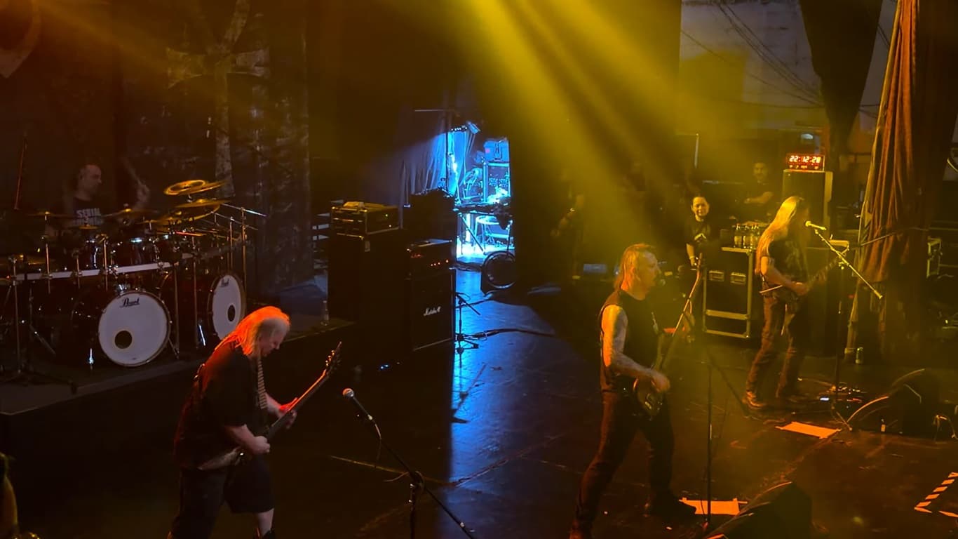Nile desata una tormenta de death metal en el Teatro Cariola ante fanáticos chilenos