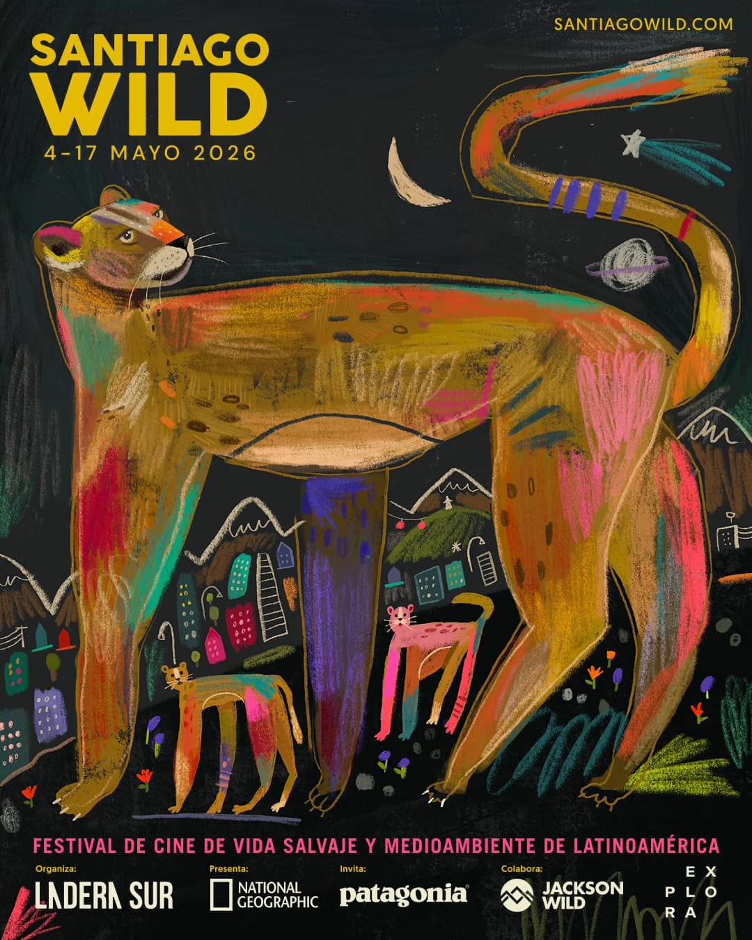 Festival de Cine Santiago Wild 2026 anuncia más de 50 funciones presenciales gratuitas y libera su cartelera online para todo público