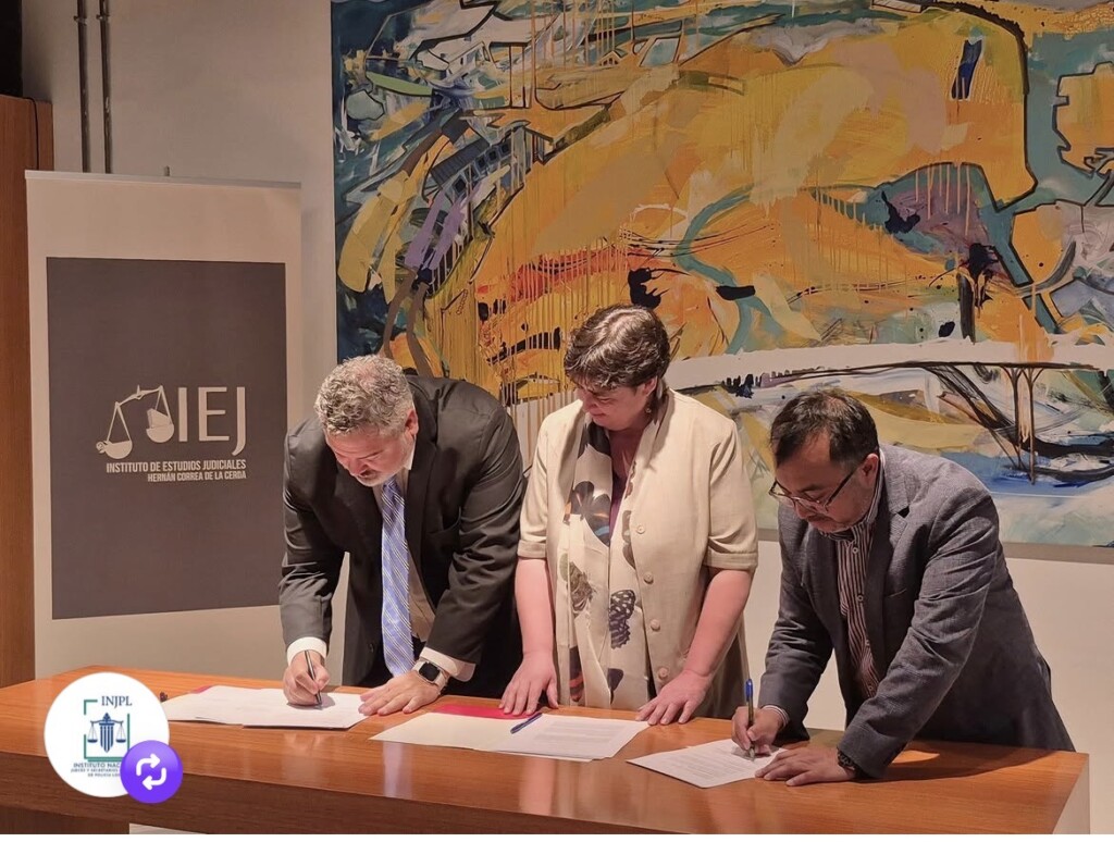 Convenio IEJ–INJPL fortalece la capacitación de jueces de Policía Local en Chile