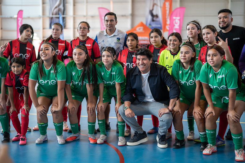 Copa Enel 2026: Iván Zamorano da el puntapié inicial en Huechuraba