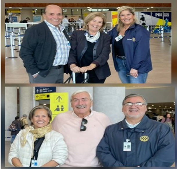 Llega a la ciudad de Santiago el representante del Presidente de Rotary International