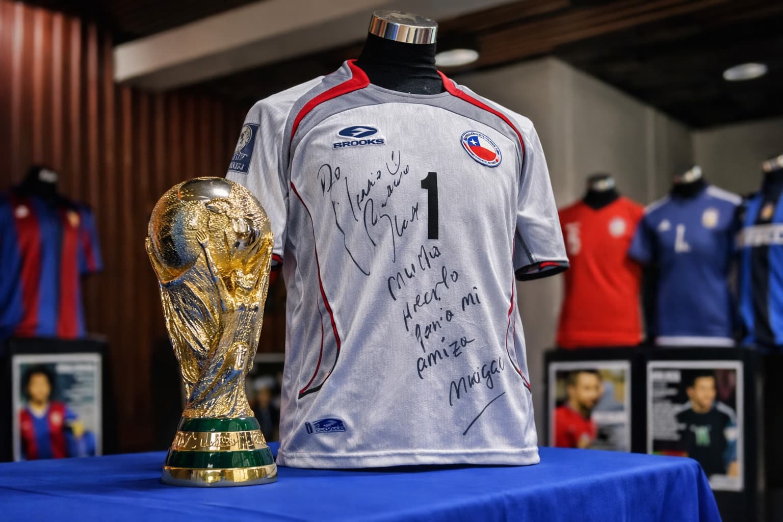 “Un invierno para contar” trae a Santiago las camisetas de las leyendas del fútbol mundial, música, talleres y cultura
