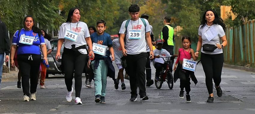 Recorre Stgo 2026 invita a vecinos y vecinas a participar de corrida familiar en el sector de Rondizzoni