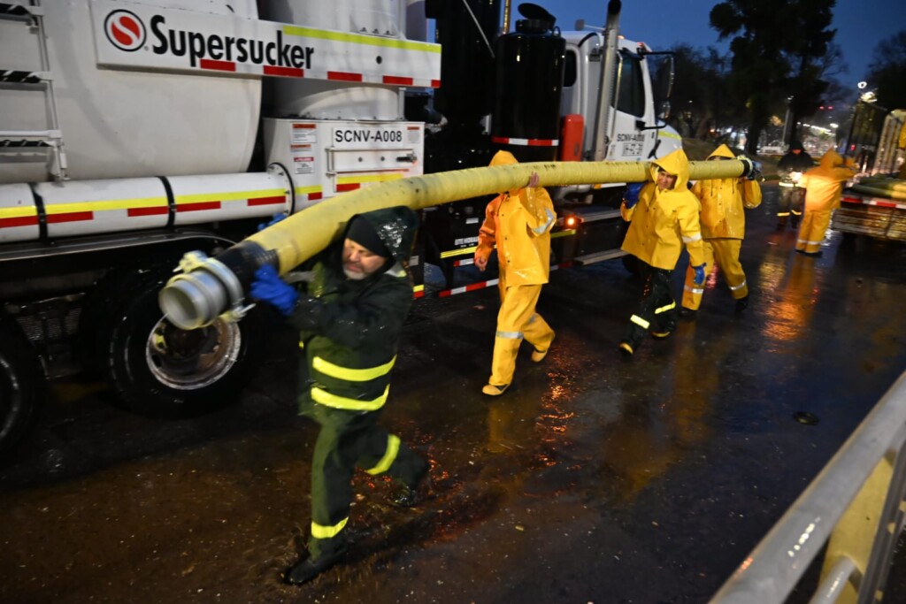 San Bernardo despliega plan de emergencia por intensas lluvias
