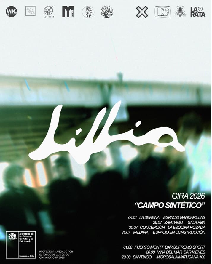 Lillia anuncia su gira nacional "Campo Sintético" 
