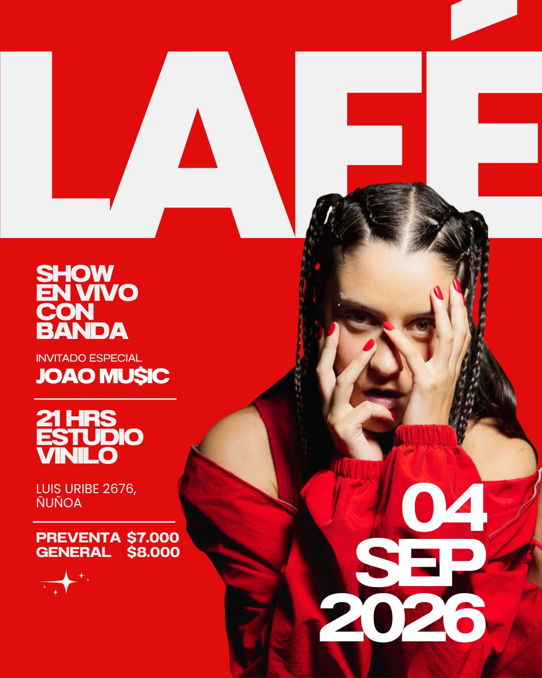 LaFé presenta “Pura Actitud” y prepara su primer show con banda en Estudio Vinilo