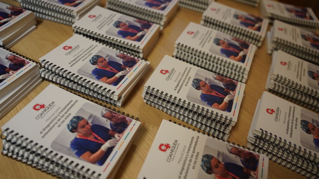 COANIQUEM inicia gira nacional con manual sobre quemaduras