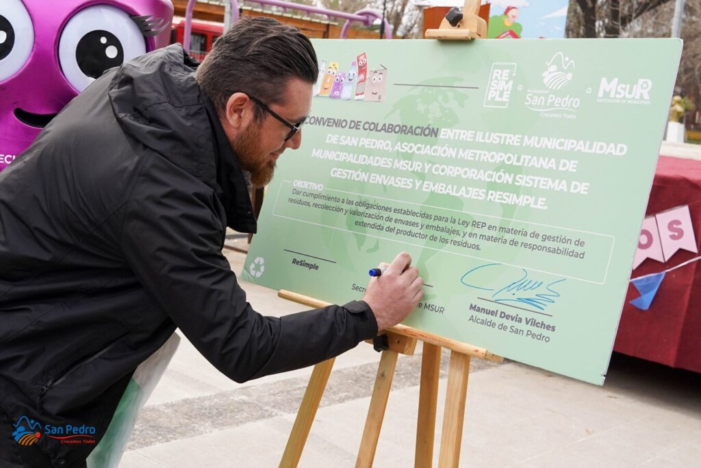 San Pedro fortalece el reciclaje con convenio ReSimple