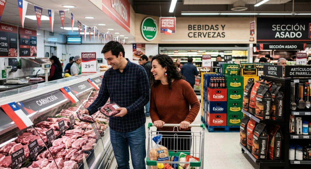 Fiestas Patrias: carne y carbón disparan las compras