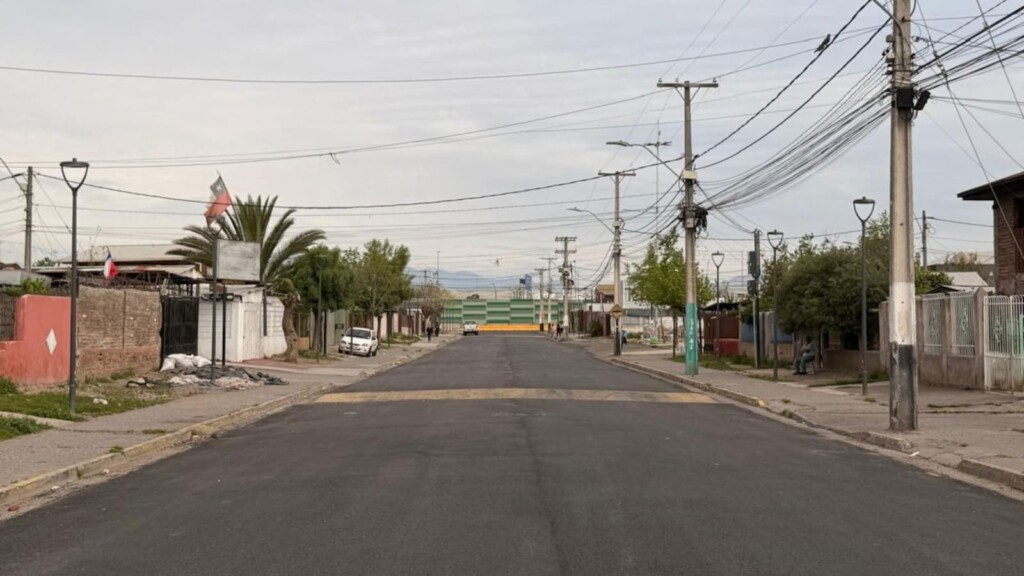 La Granja renueva cinco calles con obras de SERVIU