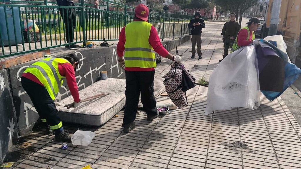 Recoleta retira 51 rucos en operativos con Carabineros