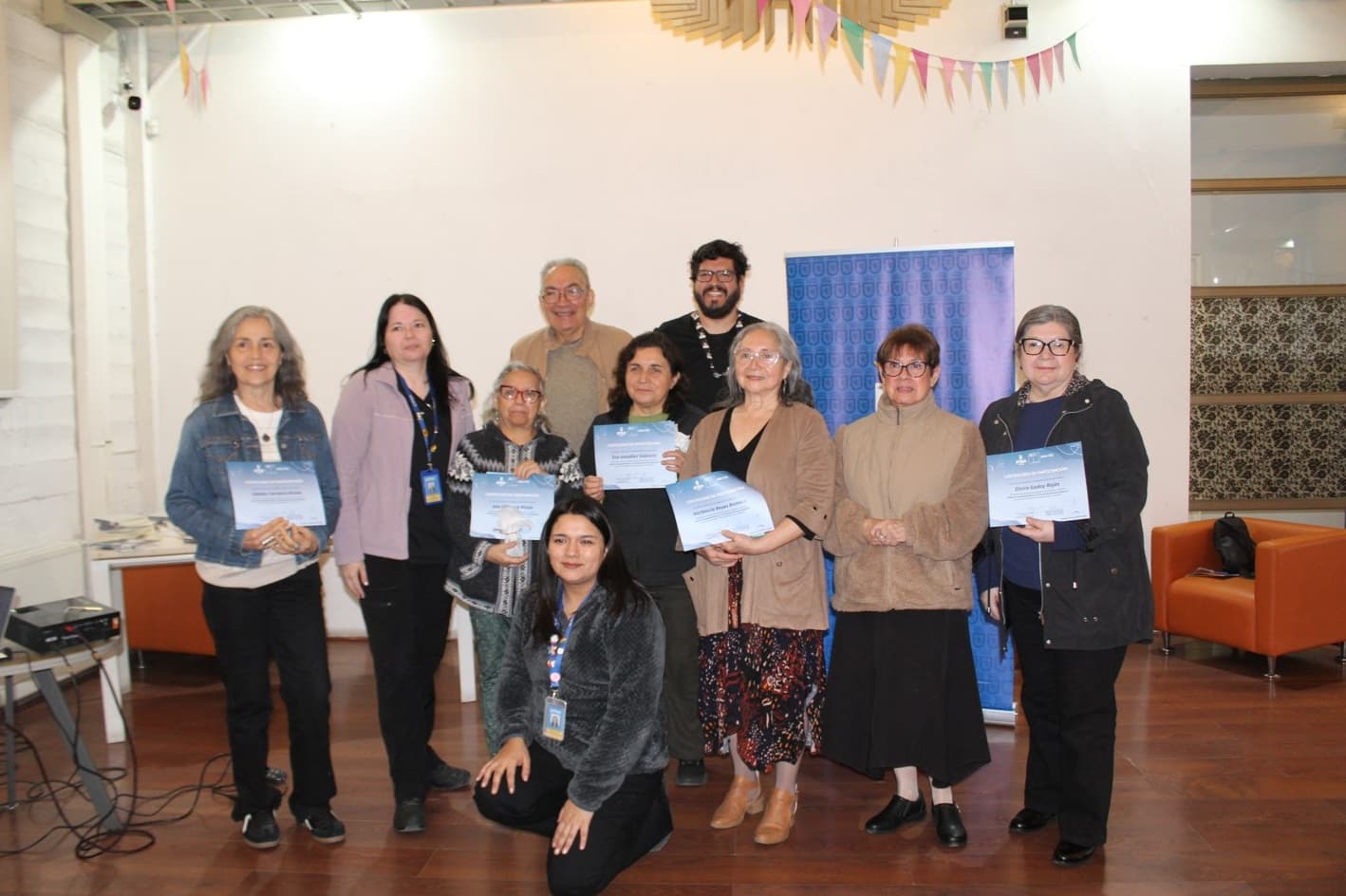 Personas mayores culminan taller de acompañamiento en duelo en Santiago