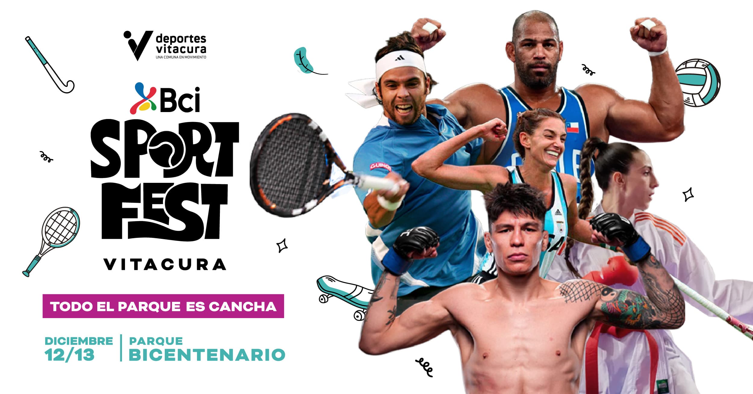 Vitacura alista el festival deportivo más grande y masivo del país