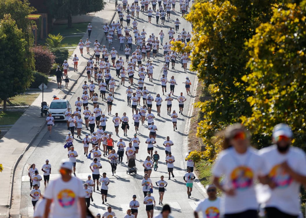 Santiago vivirá una fiesta de colores junto a The Color Run y sus 5K más felices del planeta