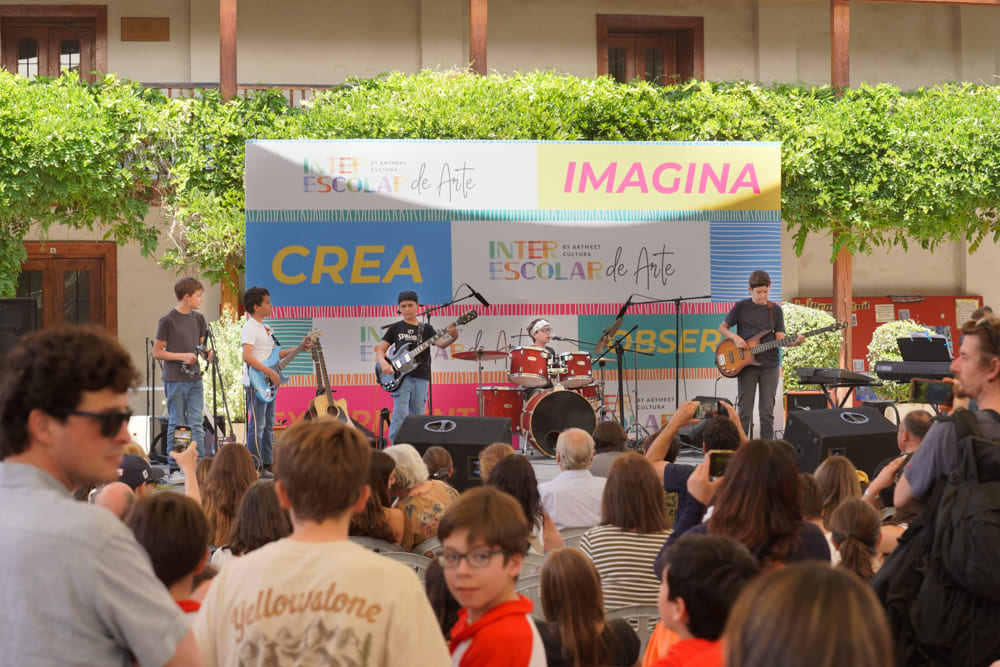 ArtMeet reúne arte y música escolar en Las Condes