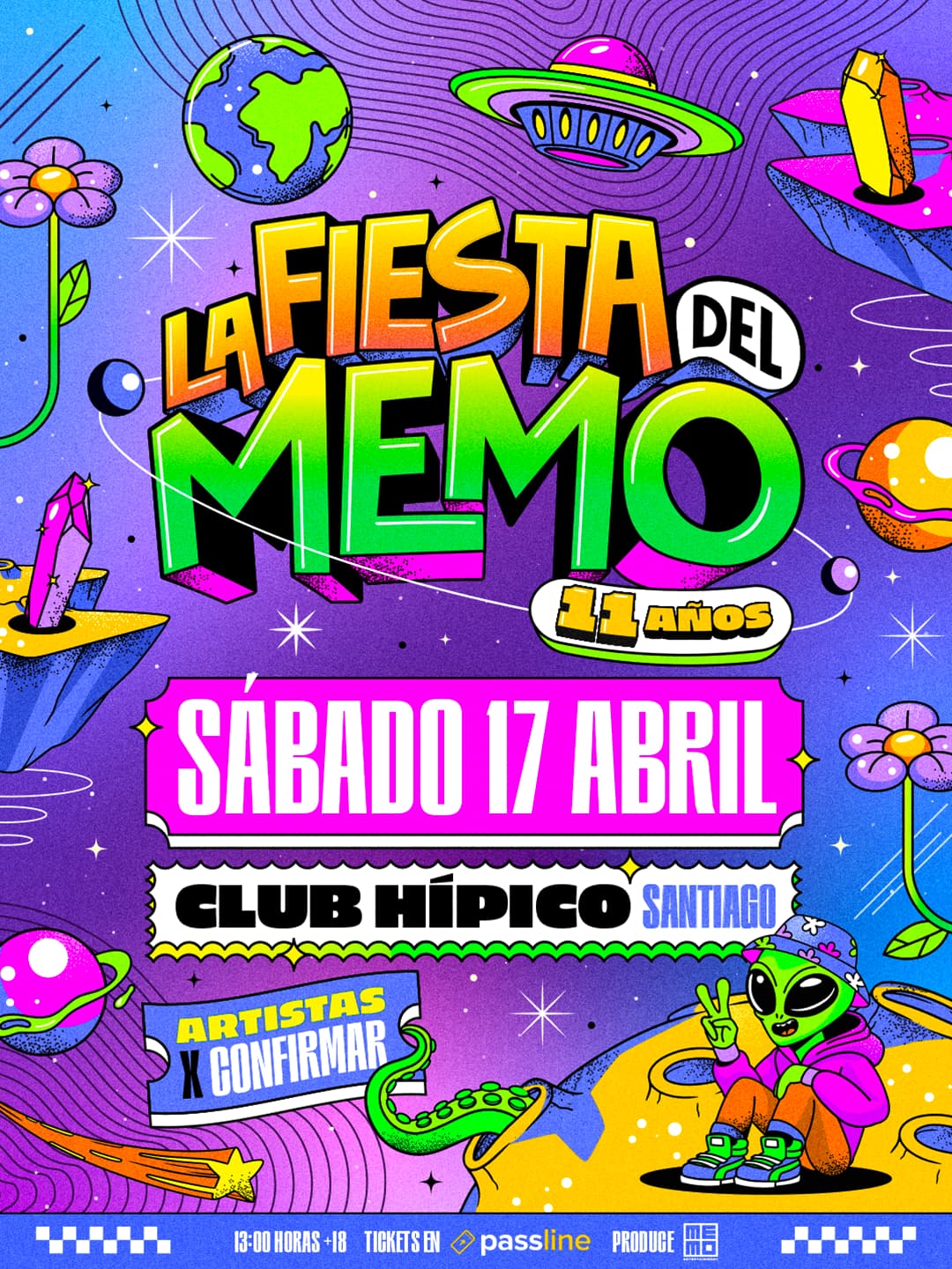 La Fiesta del Memo 2027: el festival popular más grande de Chile regresa al Club Hípico