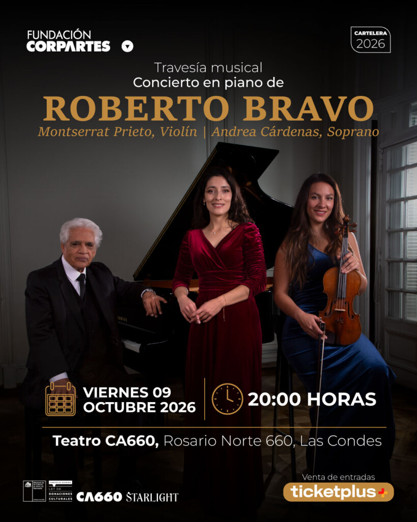 Roberto Bravo llega al Teatro CA660 con un viaje musical
