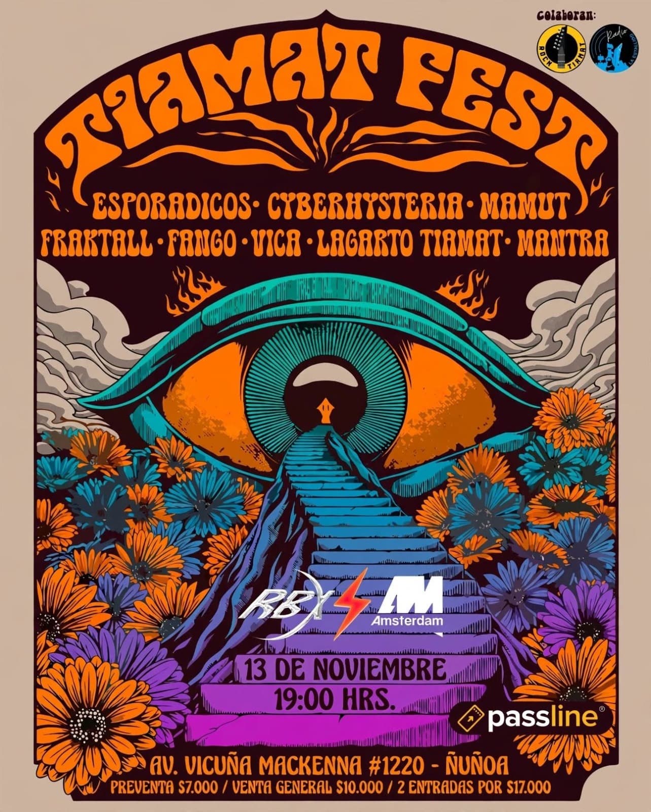 TiamaT Fest llega a Santiago para reunir la diversidad y fuerza del rock independiente nacional